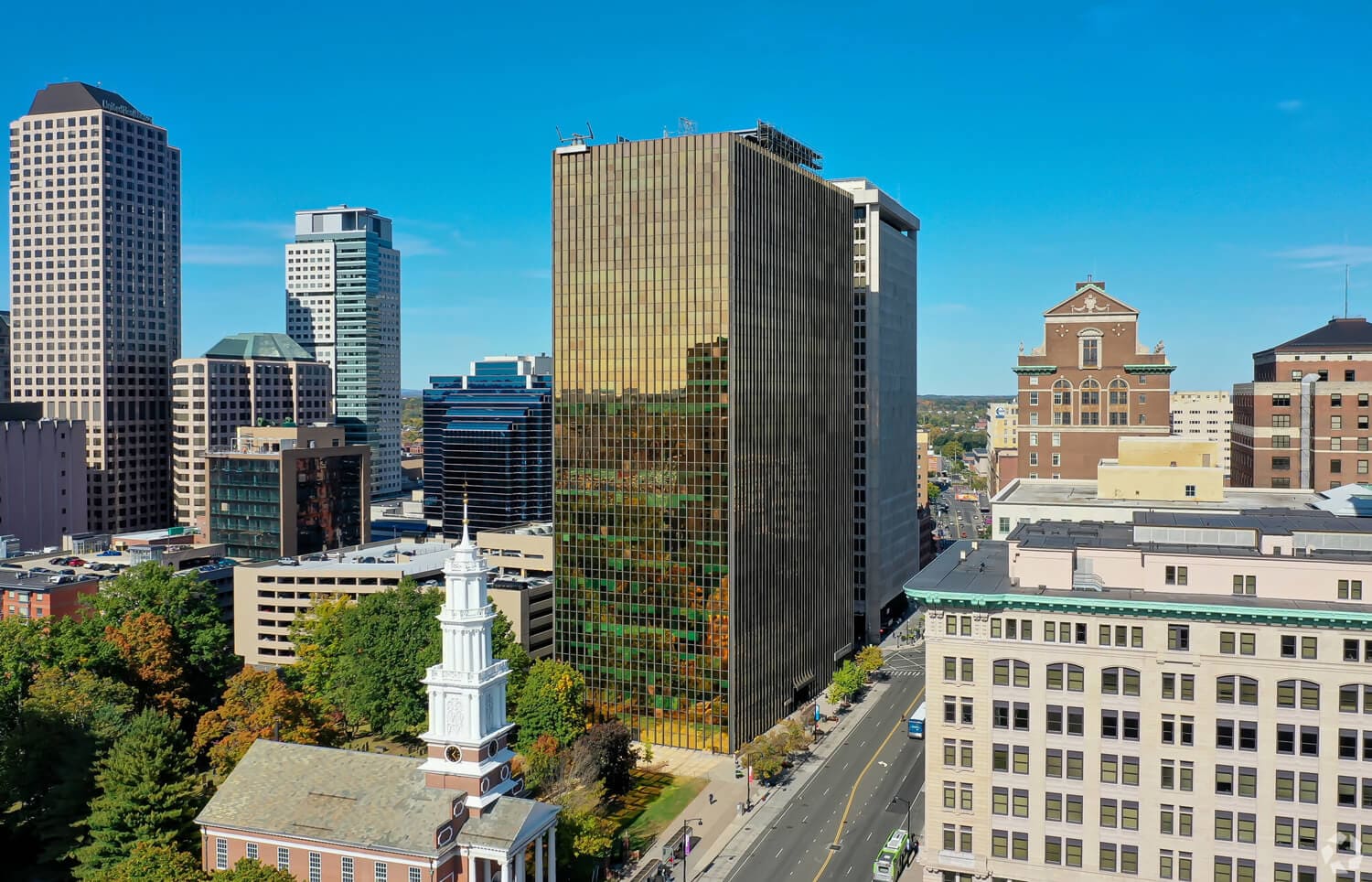 The Gold Building in Hartford Connecticut